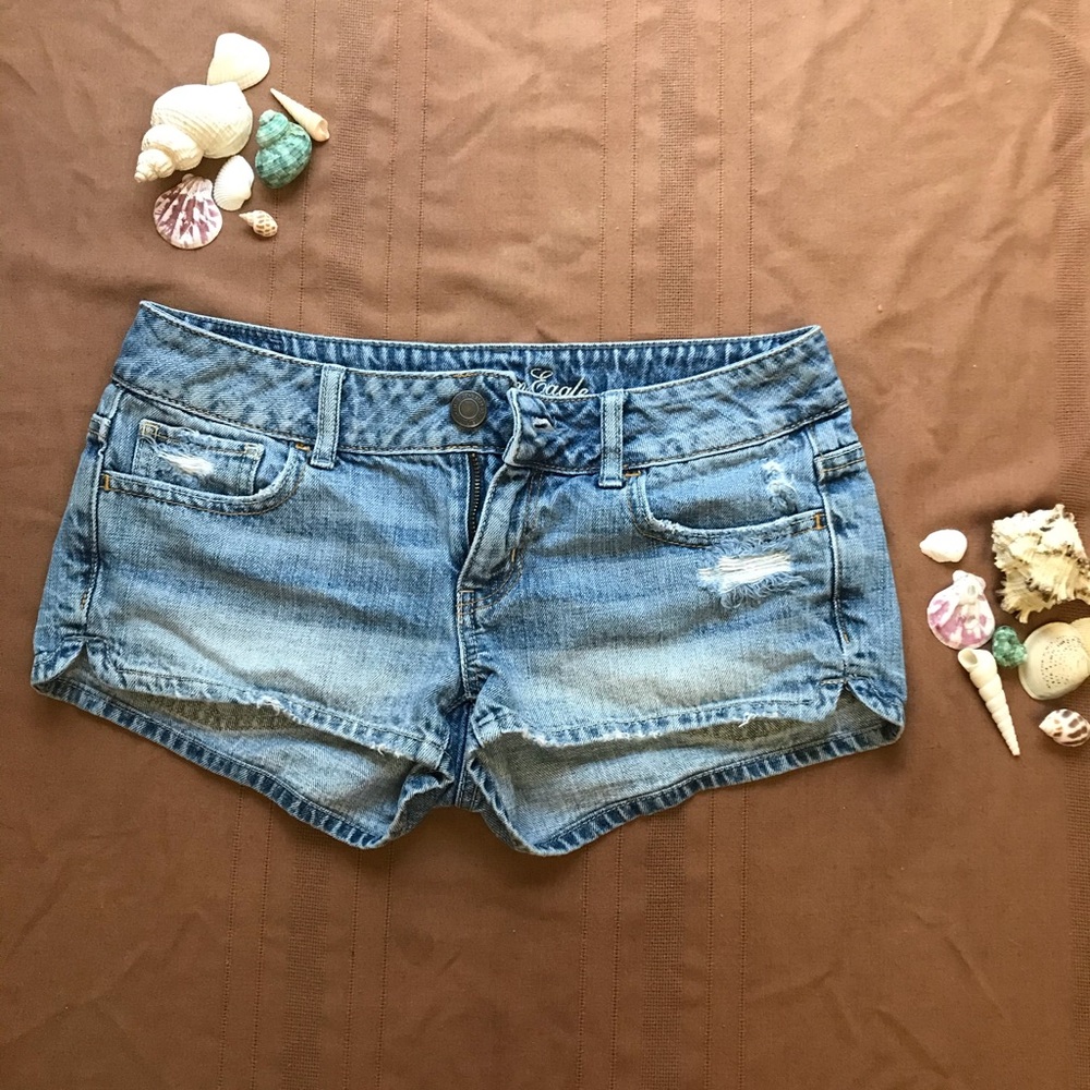 American Eagle light denim Shorts